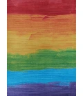 Couristan Rainbow Multi R627/1000 5 ft. X 8 ft. Rectangle Rug