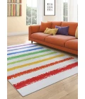 Couristan Rainbow Spearmint/Multi R629/0001 2 ft. X 8 ft. Rectangle Rug