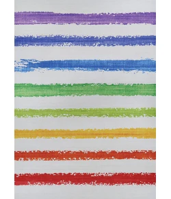 Couristan Rainbow Spearmint/Multi R629/0001 9 ft. X 12 ft. Rectangle Rug