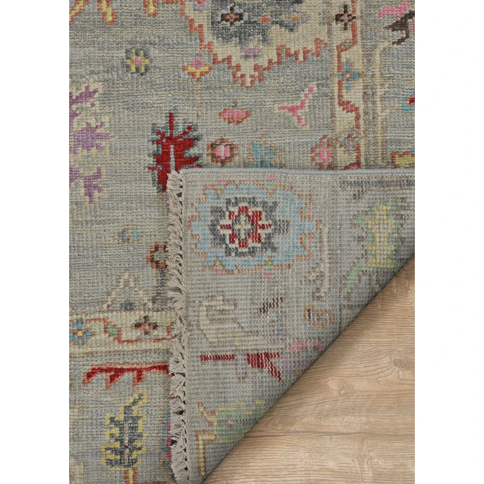 Couristan UTOPIA SILVER MULTI UT01_1003 5ft.6in. x 8ft.6in. Rect. Rug