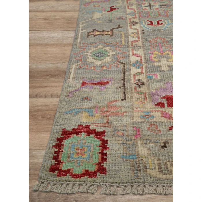 Couristan UTOPIA SILVER MULTI UT01_1003 5ft.6in. x 8ft.6in. Rect. Rug