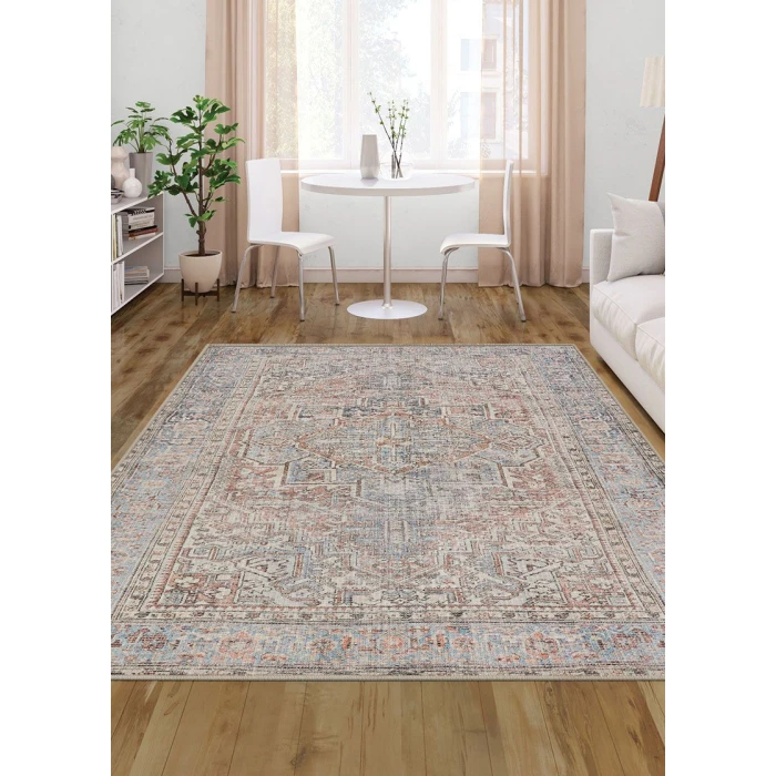 Couristan Imperial Bluehaze V003/1003 5 ft. X 8 ft. Rectangle Rug