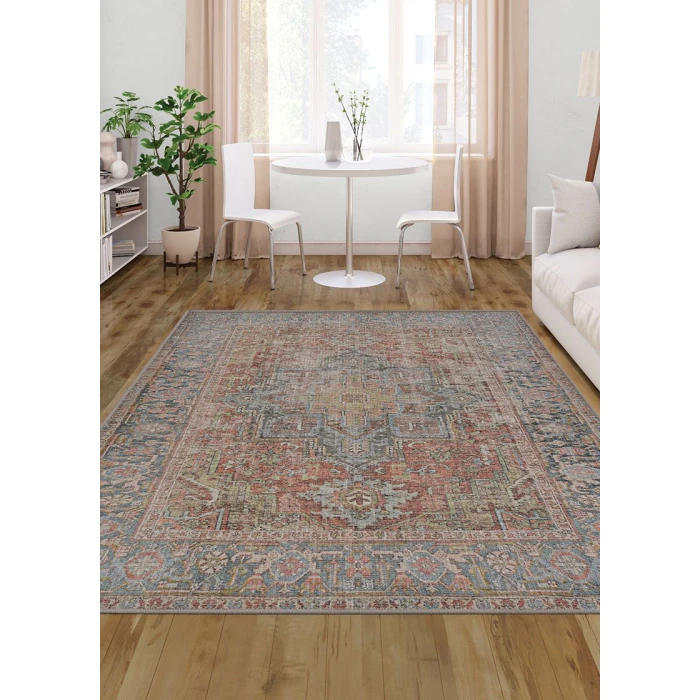 Couristan Imperial Rust V005/1005 5 ft. X 8 ft. Rectangle Rug