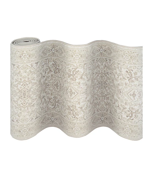 Couristan Marina St. Tropez 2' x 4' Champagne/Pearl Area Rug