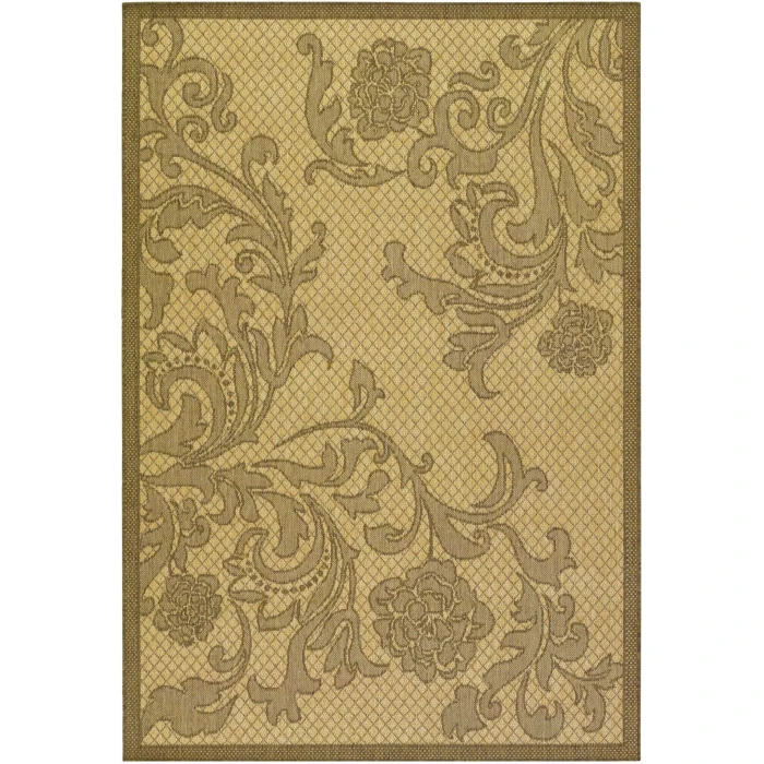 Couristan Recife Rose-Lattice-86Square Rug