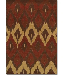Couristan Alameda Cultural Weave Maroon/Beige Area Rug 9 ft. 9 X 13 ft. Rectangle