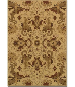 Couristan Alameda Piper Beige/Maroon Area Rug 9 ft. 9 X 13 ft. Rectangle