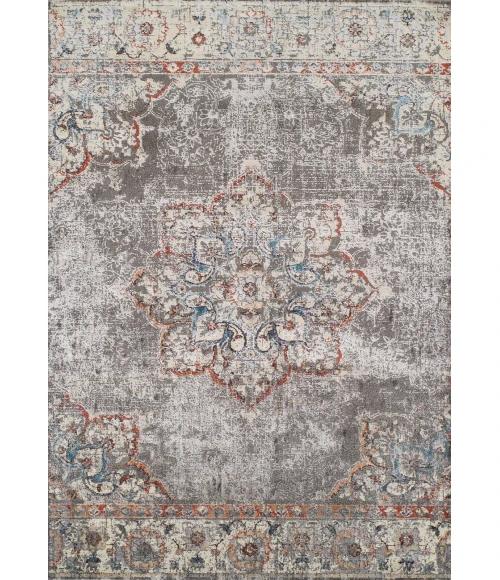 Dalyn Lavita LV522 Pewter Area Rug 7 ft. 10 in. X 10 ft. 7 in. Rectangle