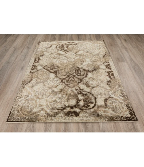 Dalyn Antigua AN10 Mocha Area Rug 5 ft. 3 in. X 7 ft. 7 in. Rectangle