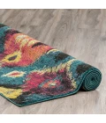 Dalyn Modern Greys MG525 Teal Area Rug 3 ft. 3 in. X 5 ft. 3 in. Rectangle