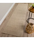 Dalyn Monaco Sisal MC300 Mushroom Area Rug 2 ft. 3 in. X 7 ft. 6 in. Runner
