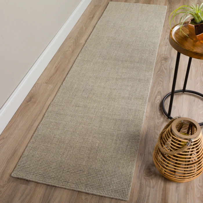 Dalyn Monaco Sisal MC300 Silver Area Rug 2 ft. 3 in. X 7 ft. 6 in. Runner