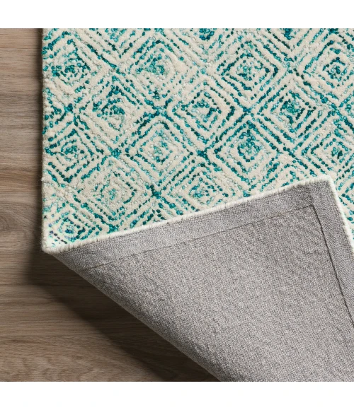 Dalyn Zoe ZZ1 Teal Area Rug 6 ft. X 9 ft. Rectangle