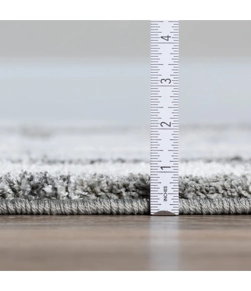 Dalyn Rocco RC2 Silver Area Rug 9 ft. 6 in. X 13 ft. 2 in. Rectangle