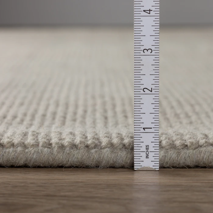 Dalyn Monaco Sisal MC300 Silver Area Rug 3 ft. 6 in. X 5 ft. 6 in. Rectangle