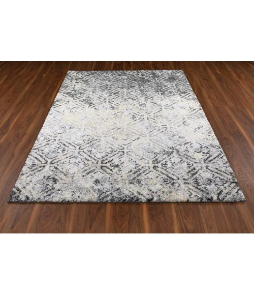 Dalyn Aero AE8 Charcoal Area Rug 5 ft. 3 in. X 7 ft. 7 in. Rectangle