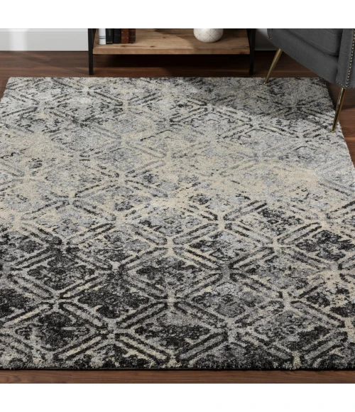 Dalyn Aero AE8 Charcoal Area Rug 5 ft. 3 in. X 7 ft. 7 in. Rectangle