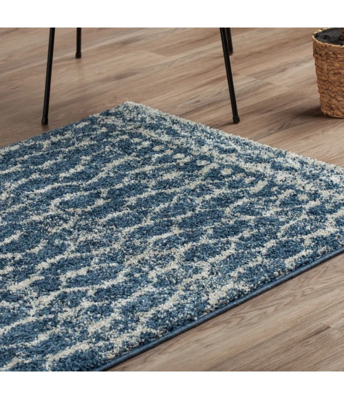 Dalyn Rocco RC5 Navy Area Rug 9 ft. 6 in. X 13 ft. 2 in. Rectangle