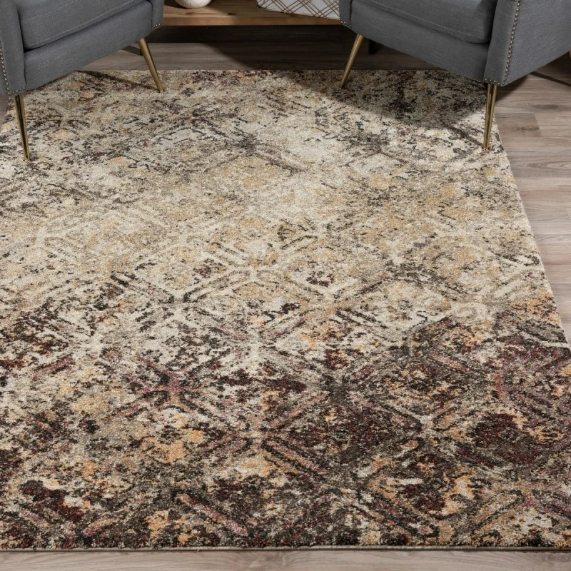 Dalyn Aero AE8 Mocha Area Rug 3 ft. 3 in. X 5 ft. 3 in. Rectangle