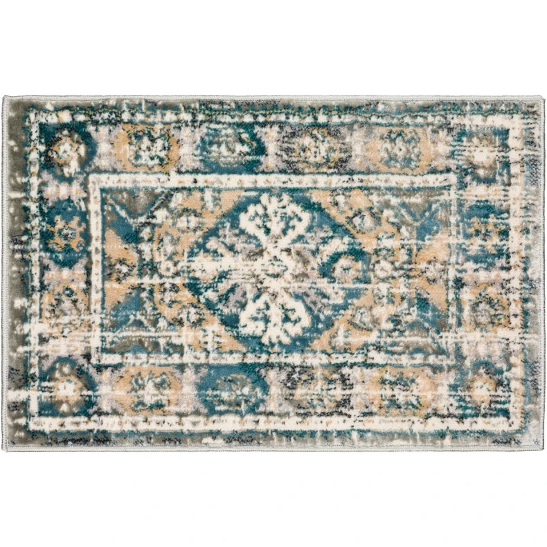 Dalyn Karma KM22 Charcoal Area Rug 1 ft. 8 in. X 2 ft. 6 in. Rectangle