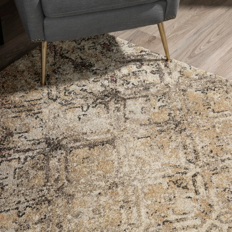 Dalyn Aero AE8 Mocha Area Rug 3 ft. 3 in. X 5 ft. 3 in. Rectangle