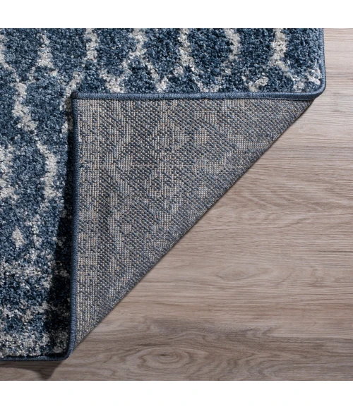 Dalyn Rocco RC5 Navy Area Rug 9 ft. 6 in. X 13 ft. 2 in. Rectangle