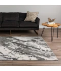 Dalyn Rocco RC3 Silver Area Rug 3 ft. 3 in. X 5 ft. 1 in. Rectangle