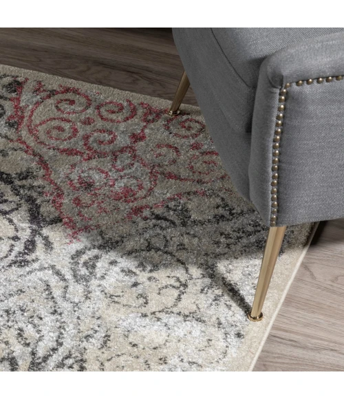 Dalyn Modern Greys MG214 Linen Area Rug 9 ft. 6 in. X 13 ft. 2 in. Rectangle