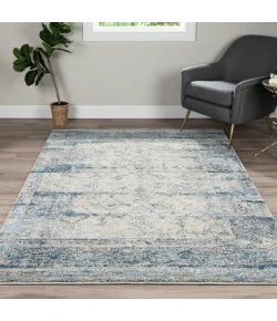 Dalyn Fresca FC5 Silver Area Rug 3 ft. 3 in. X 5 ft. 3 in. Rectangle