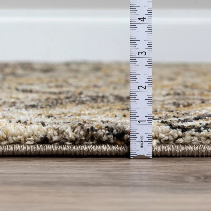 Dalyn Aero AE8 Mocha Area Rug 3 ft. 3 in. X 5 ft. 3 in. Rectangle