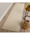 Dalyn Monaco Sisal MC300 Ivory Area Rug 2 ft. 3 in. X 7 ft. 6 in. Runner