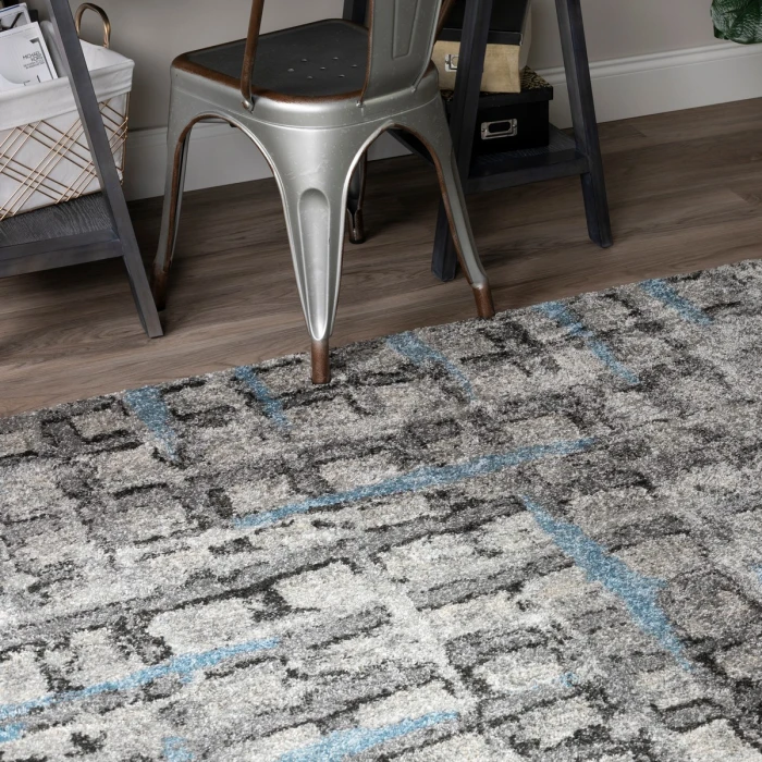 Dalyn Aero AE7 Pewter Area Rug 3 ft. 3 in. X 5 ft. 3 in. Rectangle