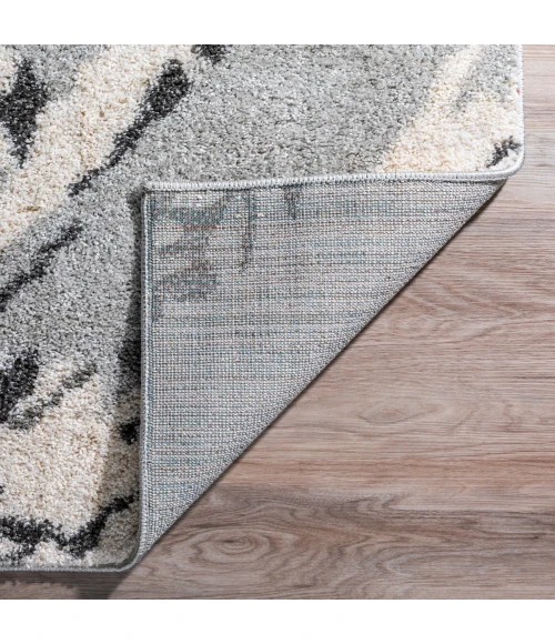 Dalyn Rocco RC3 Silver Area Rug 3 ft. 3 in. X 5 ft. 1 in. Rectangle