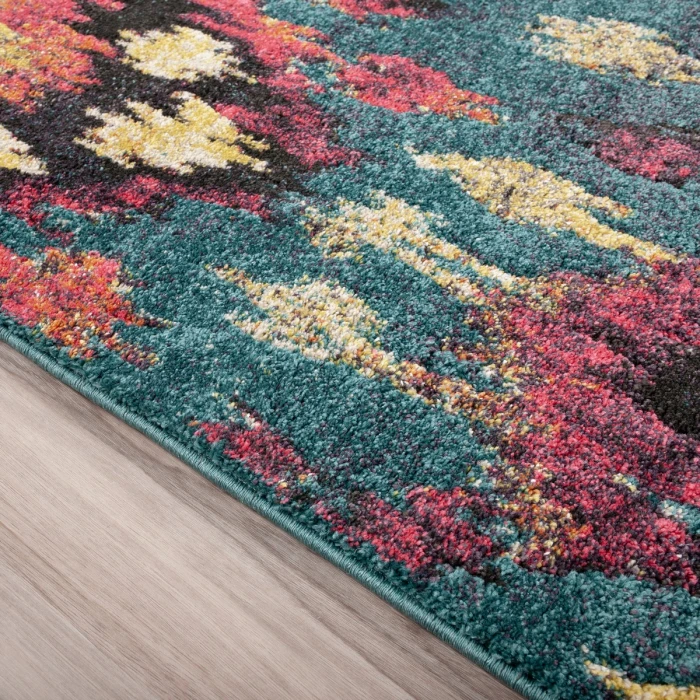 Dalyn Modern Greys MG525 Teal Area Rug 3 ft. 3 in. X 5 ft. 3 in. Rectangle