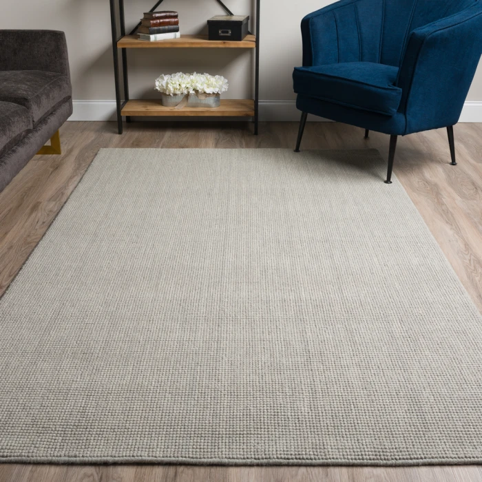 Dalyn Monaco Sisal MC300 Silver Area Rug 3 ft. 6 in. X 5 ft. 6 in. Rectangle