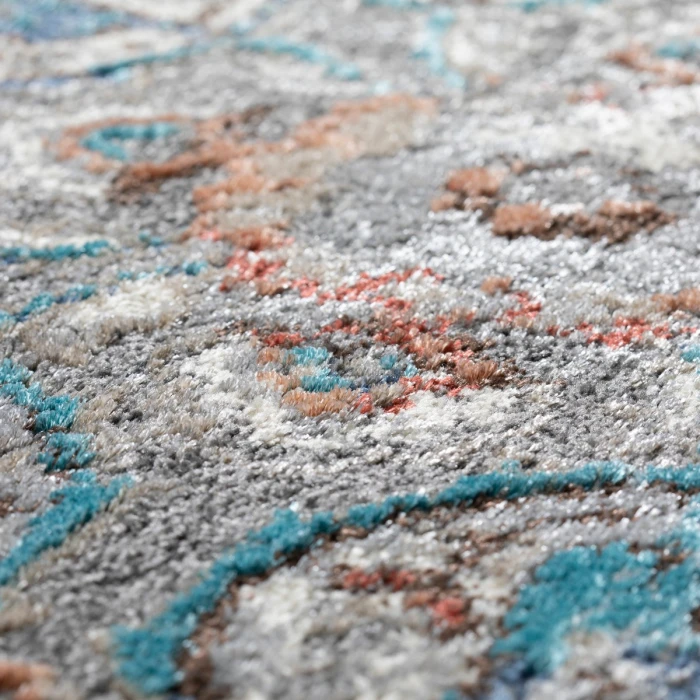 Dalyn Lavita LV522 Pewter Area Rug 7 ft. 10 in. X 10 ft. 7 in. Rectangle