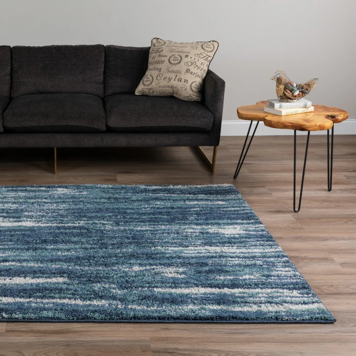 Dalyn Rocco RC6 Navy Area Rug 3 ft. 3 in. X 5 ft. 1 in. Rectangle