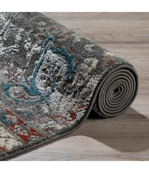 Dalyn Lavita LV522 Pewter Area Rug 7 ft. 10 in. X 10 ft. 7 in. Rectangle