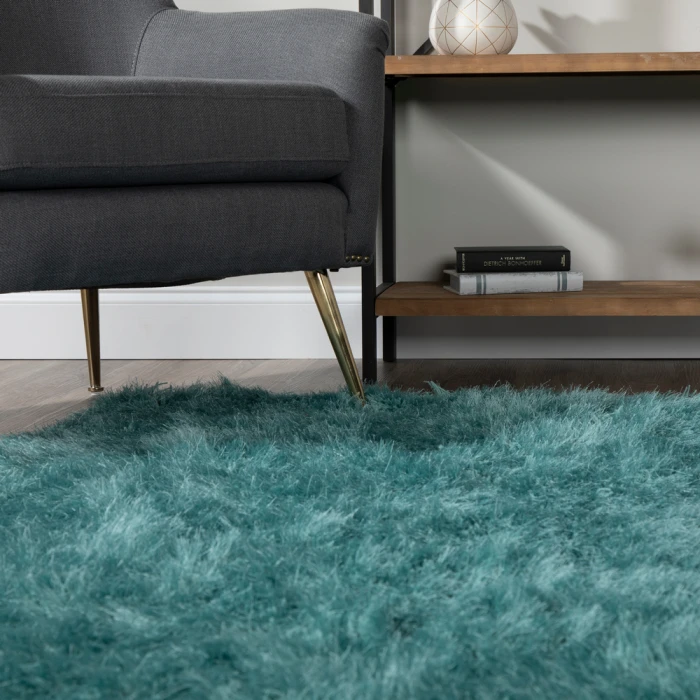 Dalyn Impact IA100 Teal Area Rug 3 ft. 6 in. X 5 ft. 6 in. Rectangle
