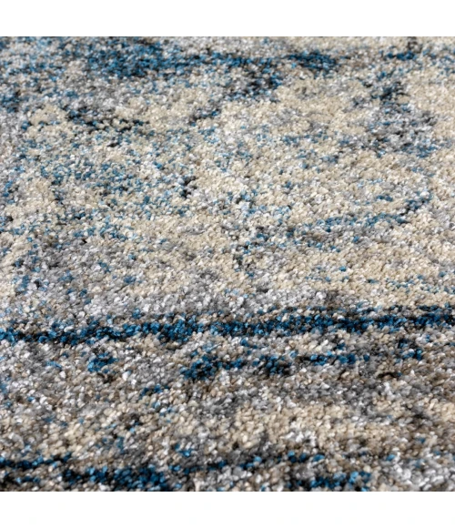 Dalyn Fresca FC5 Silver Area Rug 3 ft. 3 in. X 5 ft. 3 in. Rectangle