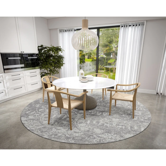 Dalyn Aberdeen AB1 Flannel 8' x 8' Round Rug