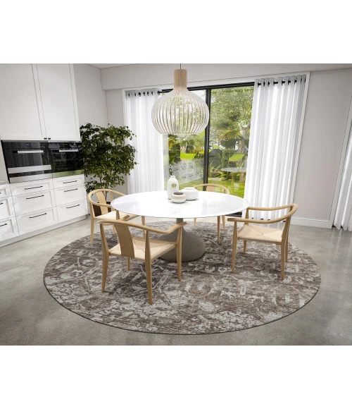 Dalyn Aberdeen AB1 Fudge 8' x 8' Round Rug