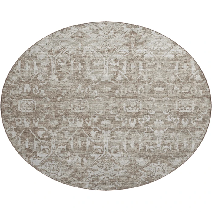 Dalyn Aberdeen AB1 Mushroom 8' x 8' Round Rug