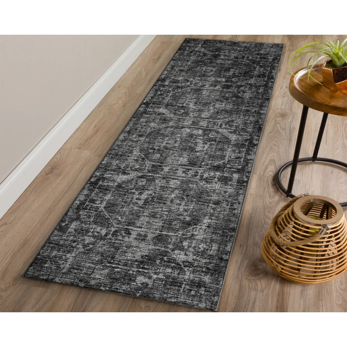 Dalyn Aberdeen AB2 Midnight 2'3" x 7'6" Runner Rug