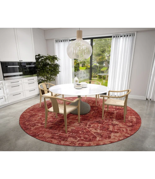 Dalyn Aberdeen AB2 Paprika 8' x 8' Round Rug