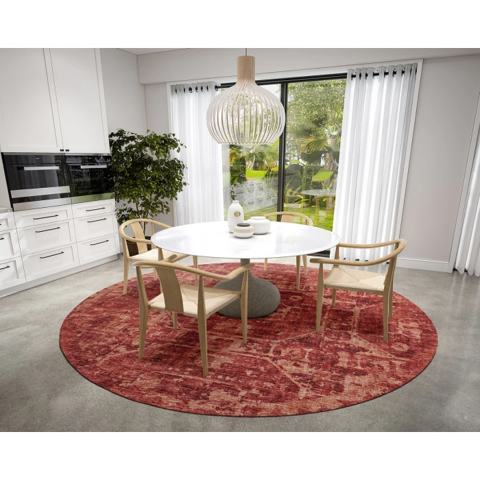Dalyn Aberdeen AB2 Paprika 8' x 8' Round Rug