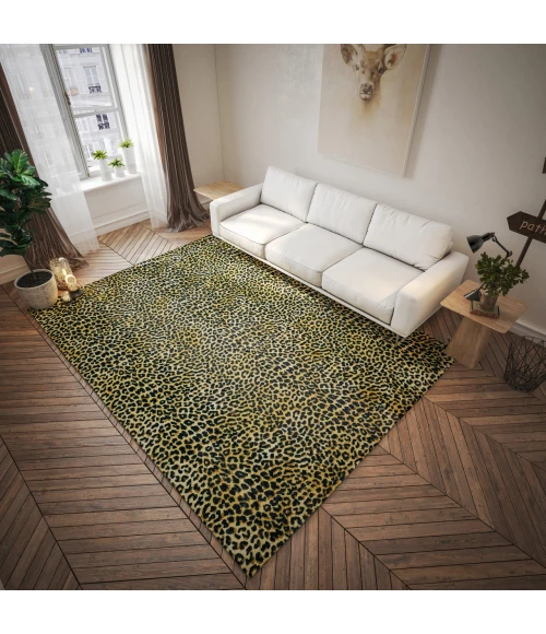 Dalyn Akina AK2 Gold Area Rug 20 X 30 Rectangle