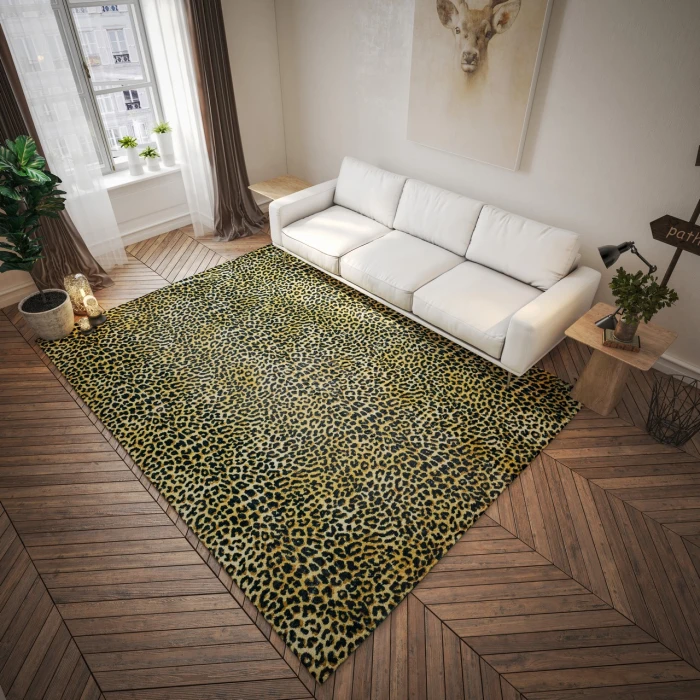 Dalyn Akina AK2 Gold Area Rug 2 ft. X 7 ft. 6 Rectangle