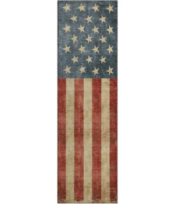 Dalyn Americana Red AM1 2ft.3in. x 7ft.6in. Rug
