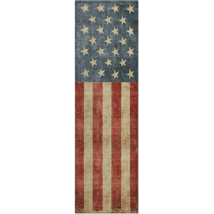 Dalyn Americana Red AM1 2ft.3in. x 7ft.6in. Rug